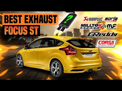 Ford Focus ST Exhaust Sound 🔥 Compilation,Stock,Borla,Straight Pipe,Upgrade,Review,Mods,Turbo+