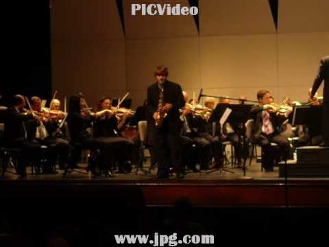 Glazounov Alto Saxophone Concerto-Bryce Walburn & the Lancaster Symphony Orchestra