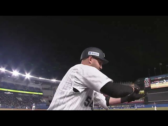 【9回裏】土壇場で追いつく!! マリーンズ・レアード 3戦連発となる同点2ランホームラン!! 2021/5/14 M-L