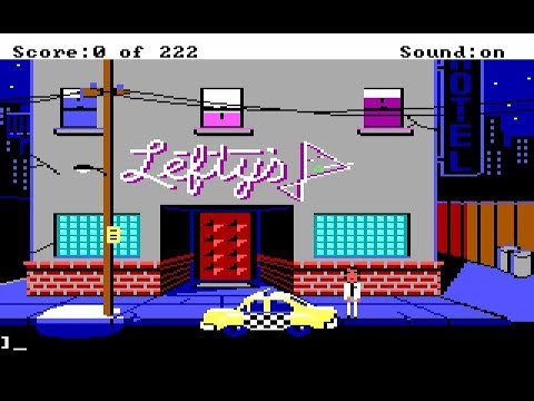 Leisure Suit Larry (PC/DOS) 1987, Sierra On-Line (AGI, EGA)