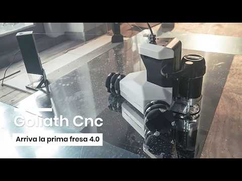 Goliath CNC: arriva la prima fresa 4.0