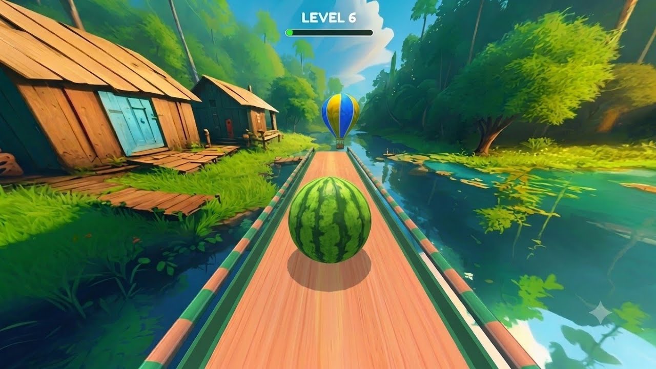 I Played Going Balls With a GIANT Watermelon! 😱 | Ultimate Gameplay !
