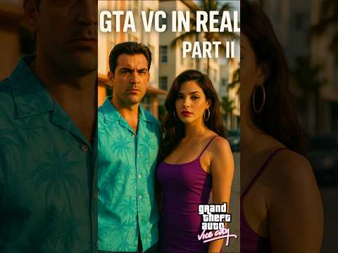 Turning GTA Vice City Into Real Part 2 #rockstargames #gtavicecity #gtav #gtasanandreas #gta