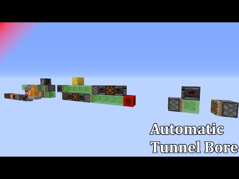 Self-driving Tunnel Bore | Minecraft Java 1.16