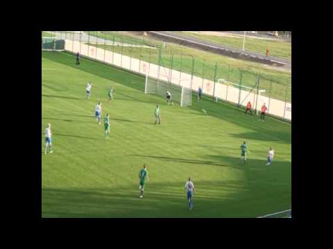 II liga wschodnia: Pogoń Siedlce - Pelikan Łowicz 12.10.2011 skrót