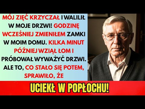 Zięć walił w moje drzwi po tym, jak zmieniłem zamki — kilka minut później poznał prawdę.