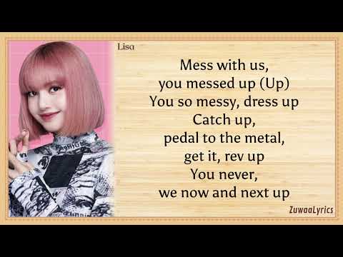 BLACKPINK THE GAME - THE GIRLS (LYRICS)