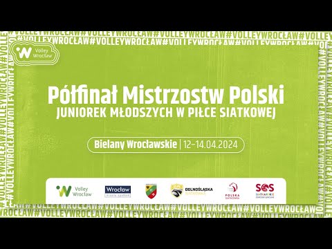 SMS Sparta UJ Kraków – ŁKS Siatkówka Żeńska Łódź ½ Finału MP JM w siatkówce 12-14.04.2024