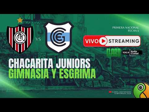 EN VIVO | CHACARITA JUNIORS  VS  GIMNASIA Y ESGRIMA DE JUJUY VS MIDLAND | PRIMERA NACIONAL