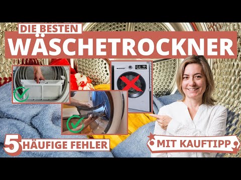 Bester Wäschetrockner - 5 Fehler beim Kauf