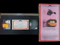 Opening To Stolen Kisses 1980 VHS 1985 Reprint With 1980 Labels And Packaging