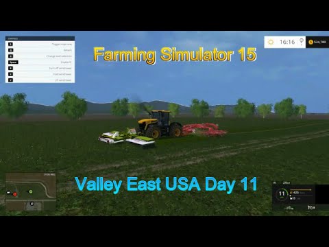 Farming Simulator 15  Day 11 Multiplayer Cutting Grass