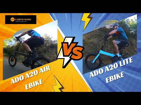 ADO A20 Air vs. Lite E-Bikes | An Honest Review (2023)
