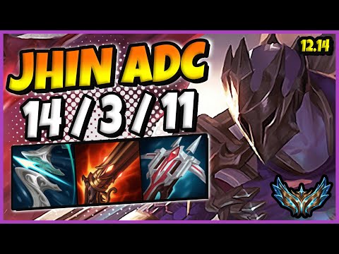 Jhin ADC vs Sivir / Korea Challenger / Patch 12.14 / Season 12 [ 14 / 3 / 11 ]  ✅
