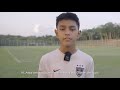 Here's a Q&A session with a youngster from the JDT Academy