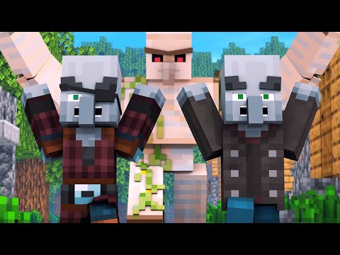 Villager vs Pillager Life 2 - Minecraft Animation