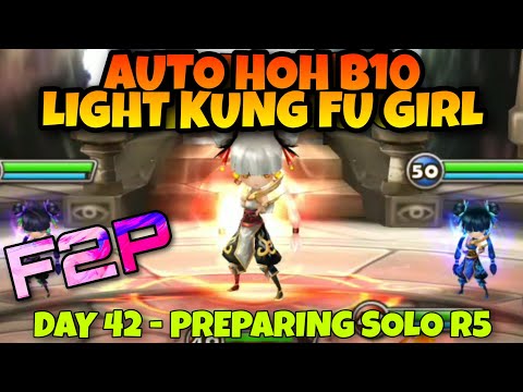 F2P HOH B10 LIGHT KUNG FU GIRL OR LIU MEI SUMMONERS WAR