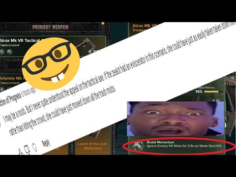 DARKTIDE-Why brutal momentum makes almost all other melees obsolete on zealot.