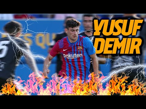 YUSUF DEMIR 💫SHINED💫 in his FIRST MATCH as a BARÇA PLAYER (BARÇA 4-0 NÀSTIC)