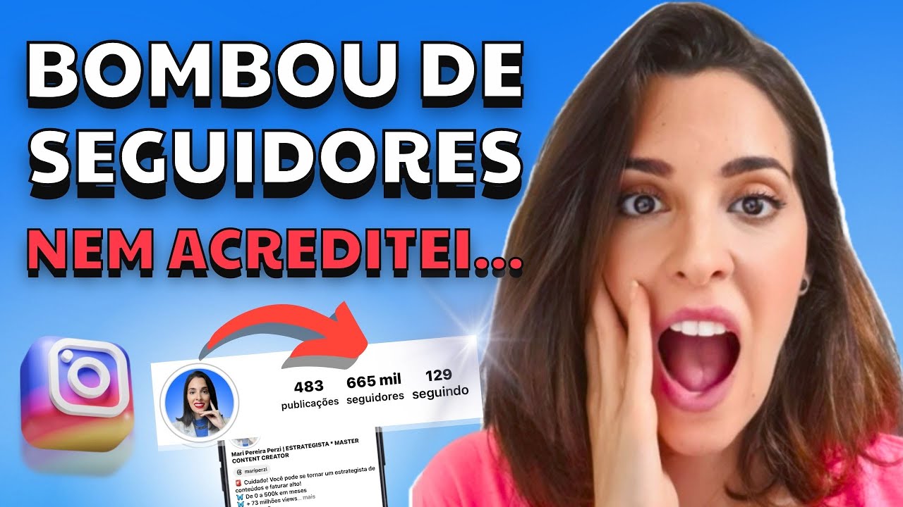 COMO CRESCER (MUITO RÁPIDO) NO INSTAGRAM EM 2024