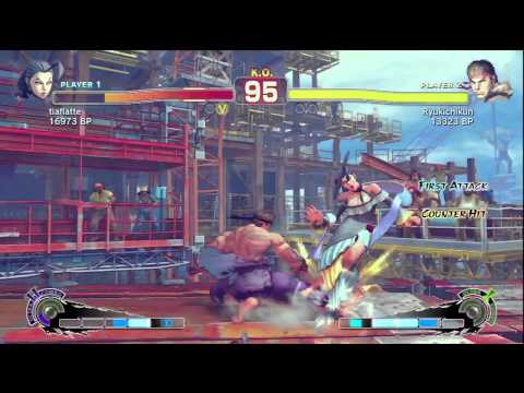 SSF4: tiaflatte (Rose) VS Ryukichikun (Ryu)