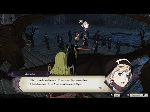 Fire Emblem: Three Houses - Constance Vs Mercedes At Tailtean Plains Unique Dialogue