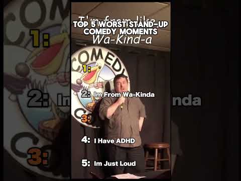 Ranking Top 5 Worst Stand-Up Comedy Moments 🤦