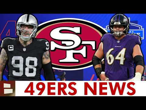 🚨JUST IN: MAJOR 49ers News On A Maxx Crosby Trade & Signing Tyler Linderbaum In NFL Free Agency