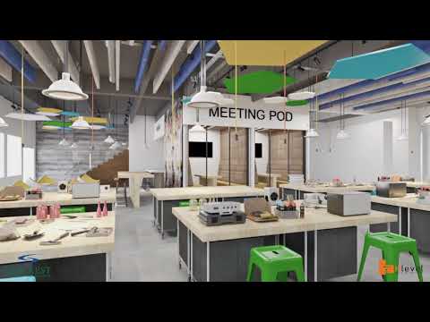 Rendered Walkthrough-Makerspace