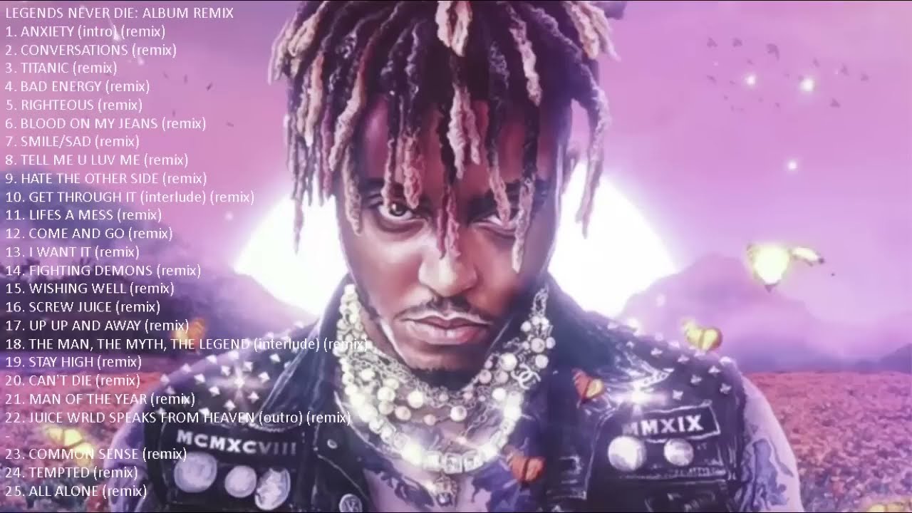 Juice WRLD   Legends Never Die Full Album Remix New 1 Hour Playlist 2022