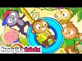 Five Little Monkeys Jumping On The Bed Nursery Rhymes And Kids Songs