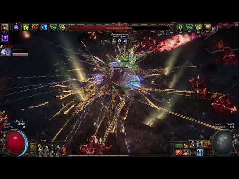 PoE 3.27 Keepers league Shrapnel Ballista Deadeye Uber Sirus showcase