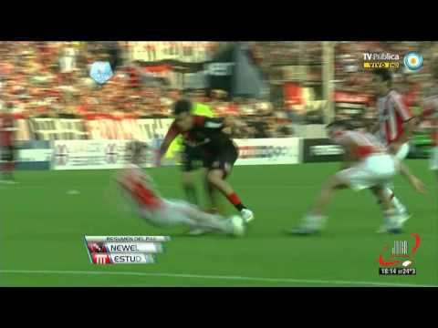 GOL NEWELL'S 1 ESTUDIANTES 0 - FECHA 5 (01 09 2012)