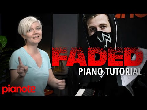 (Easy) "Faded" Piano lead Sheet Music & Tutorial | Pianote