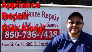 Appliance Repair Ride Along! Appliance Tip at the End