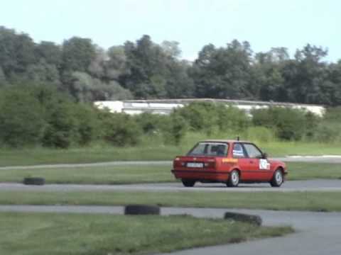 VII Runda Wrocławska Liga Time Attack WLTA & WLR 21.07.2012 - Wojciech Wiecheć - BMW E30 318 IS