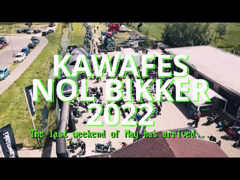 Kawasaki Nol Bikker foto's en video staan online