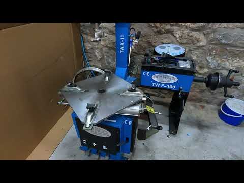 Twin busch Langzeittest Montiermaschine und Wuchtmaschine