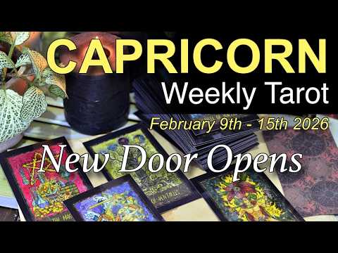 CAPRICORN Weekly Tarot ‘A CHAIN OF EVENTS UNFOLDS!’ | Intuitive Spiritual Guidance | February 9 - 15