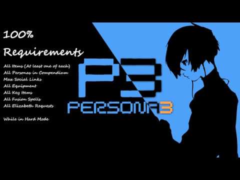 Persona 3 FES 100% Hard Mode Walkthrough - Part 1
