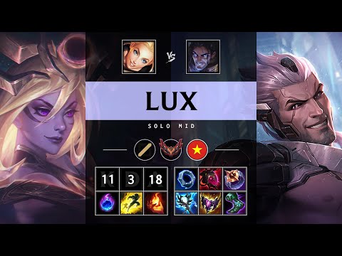 Lux Mid vs Sylas: Unstoppable - VN Grandmaster Patch 14.24