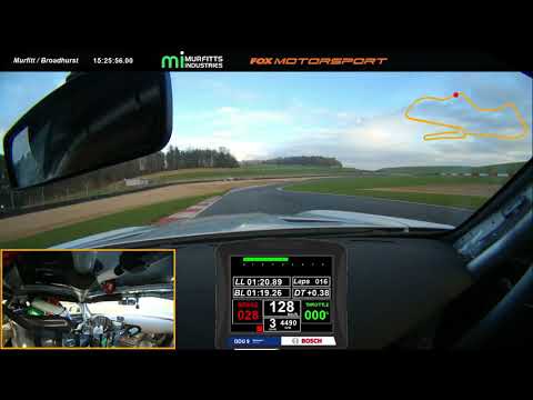 Mercedes AMG GT4 Onboard - Donington Park National