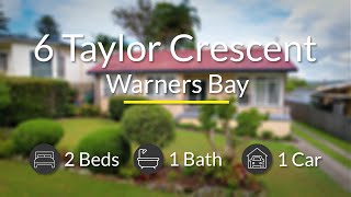 6 Taylor Crescent, WARNERS BAY, NSW 2282