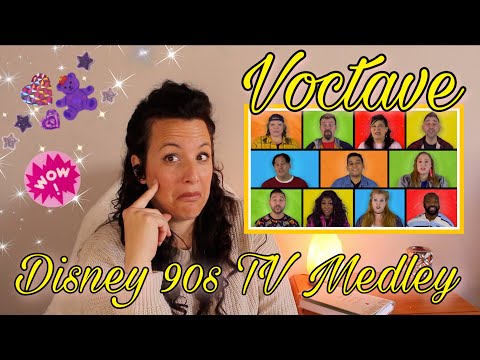 Reacting to Voctave | Disney 90s TV Medley | Never Heard of these TV Programs 🤷🏻‍♀️