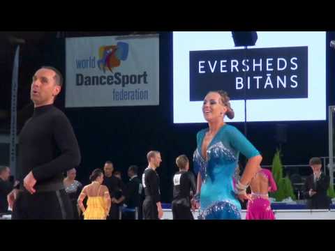 00341 WDSF Senior 1 Open LA, 1/2 f. Pd. Baltic Grand Prix 16.12.2016 hall 1