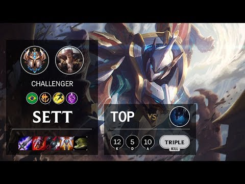 Sett Top vs Nocturne - BR Challenger Patch 10.10