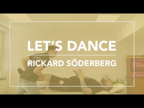 Rickard Söderberg från Let's Dance besöker Skandinaviska Kiropraktorhögskolan.