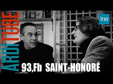 Dîner  chez Thierry Ardisson au 93 Faubourg Saint-Honoré | INA Arditube