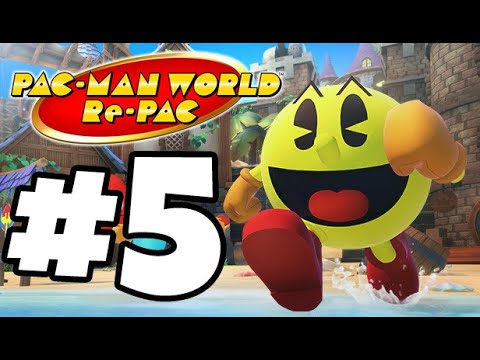 PacMan World Re Pac Gameplay Part 5 Factory Area (Nintendo Switch)