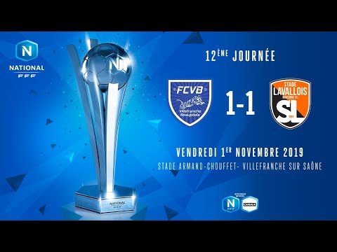 J12 | FC Villefranche B. - Stade Lavallois (1-1), le résumé | National FFF 2019-2020